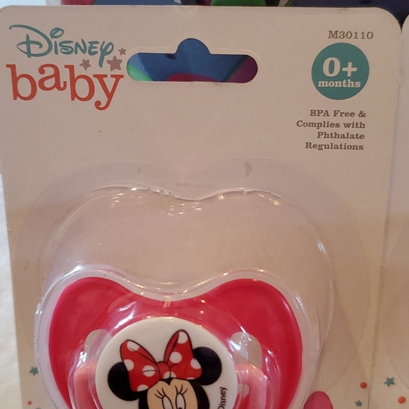 Disney Baby Minnie Mouse Pacifiers - Picture 4 of 4